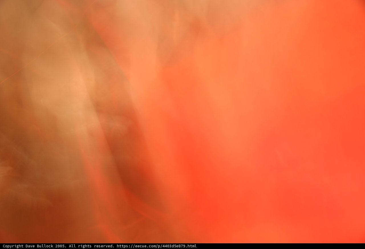 Blurred Sunset