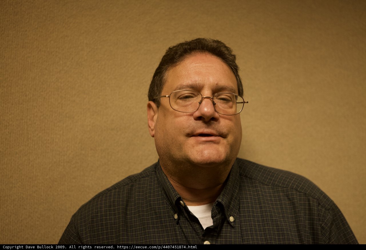 Portrait of a Happy Man in Glasses