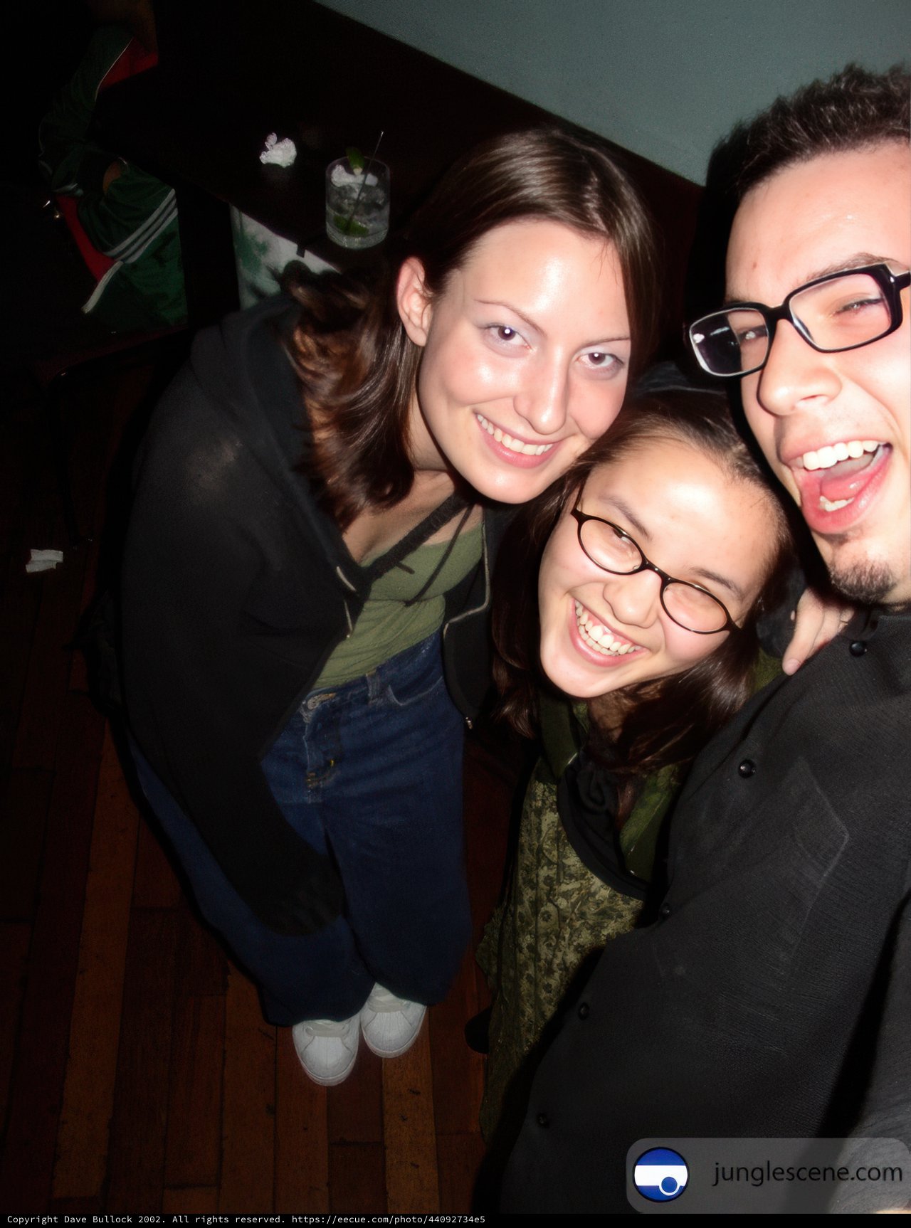 Three Friends Take a Selfie