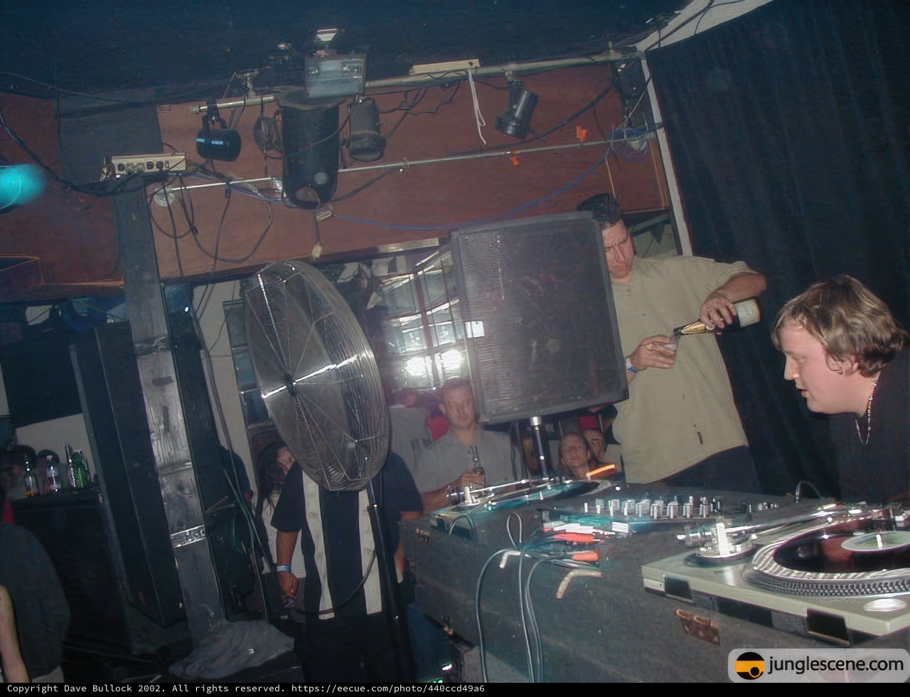 Groove Master at the Turntable