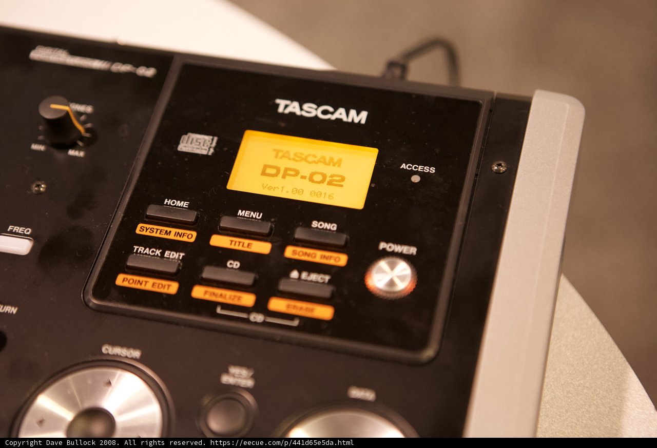 Tascam DP-4 Digital Portastudio Recorder