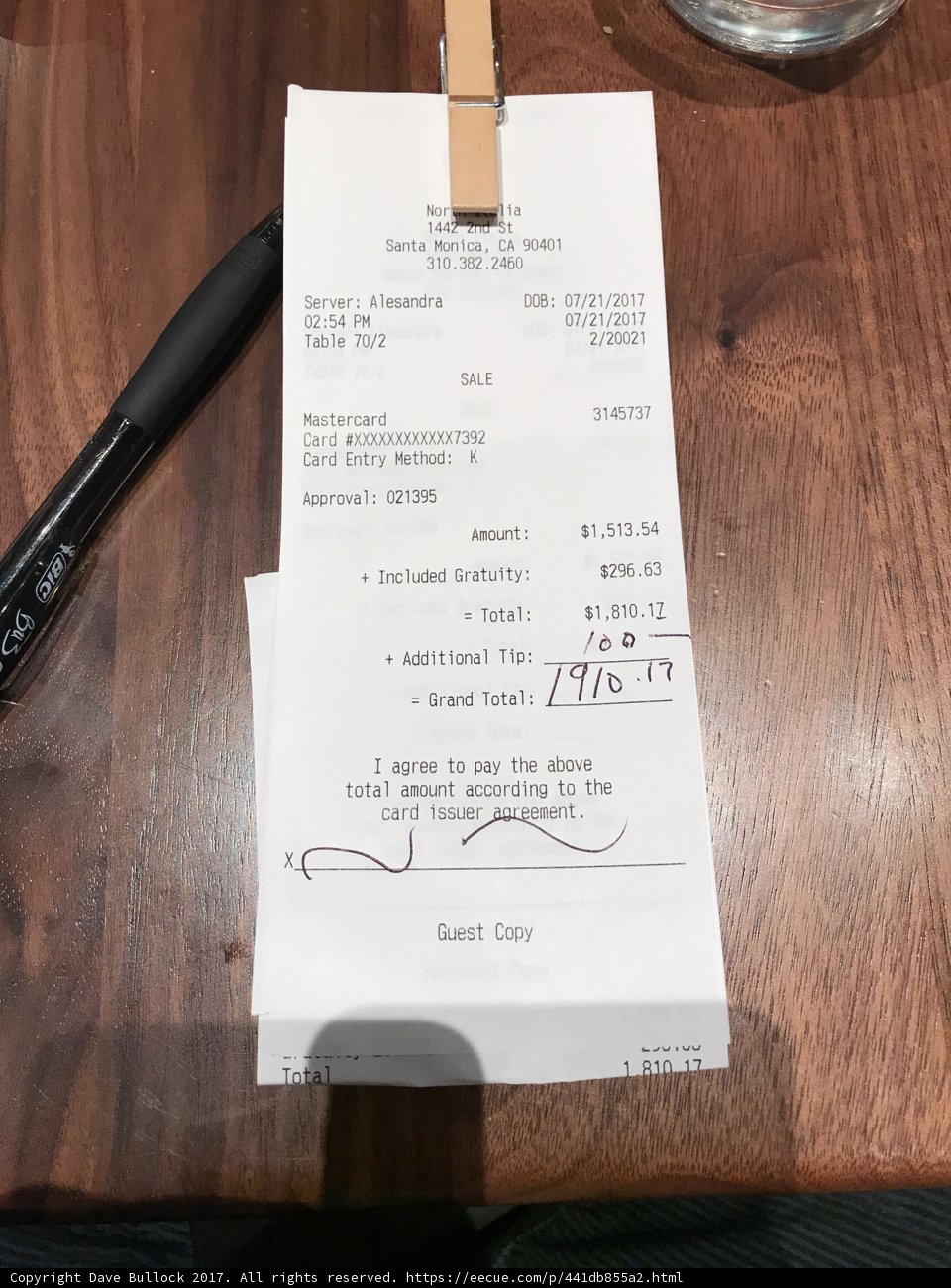 The Receipt Chronicles