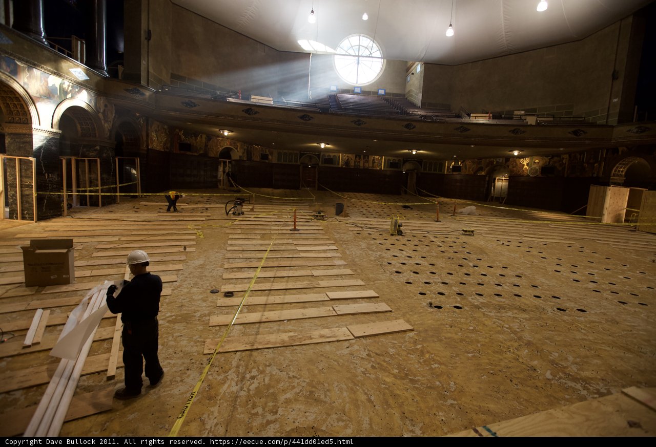 Flooring Work in Progress