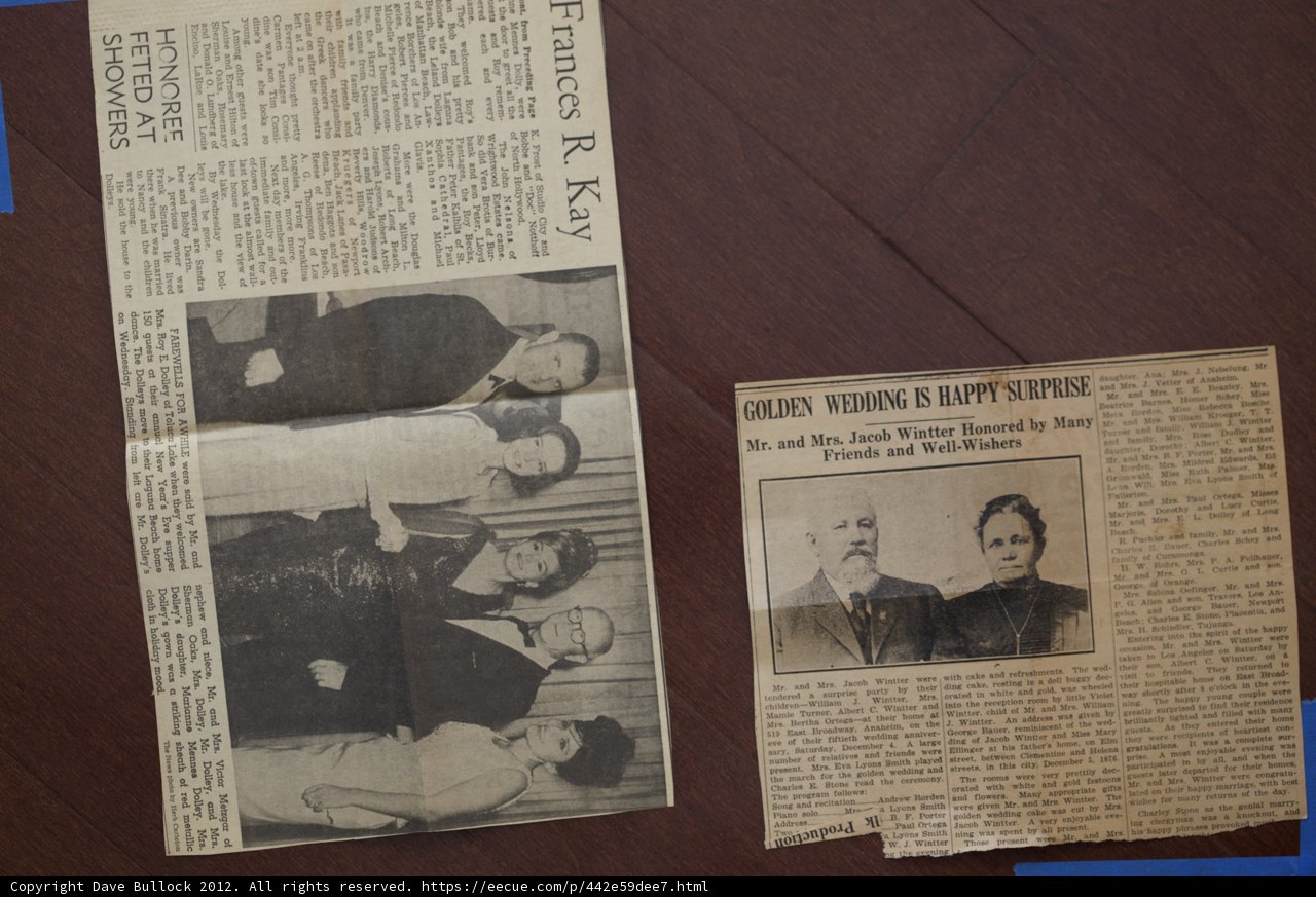 Times of Old