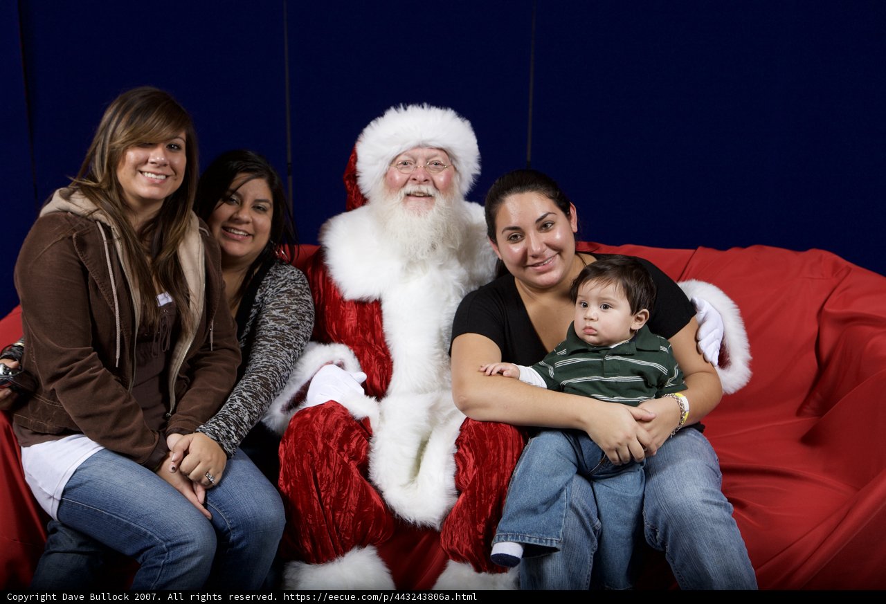 Santa Claus and His Merry Family