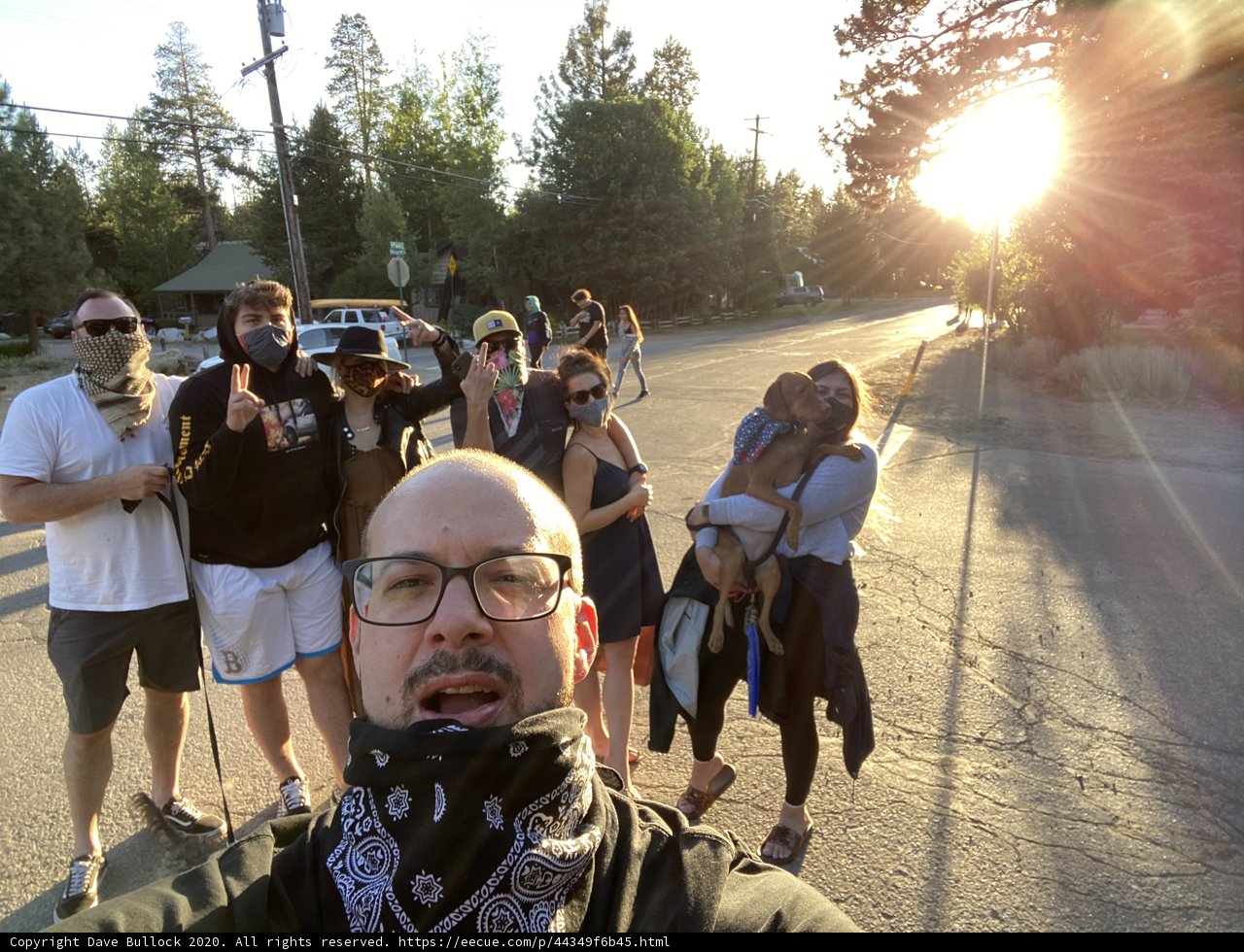 Urban Selfie in South Lake Tahoe
