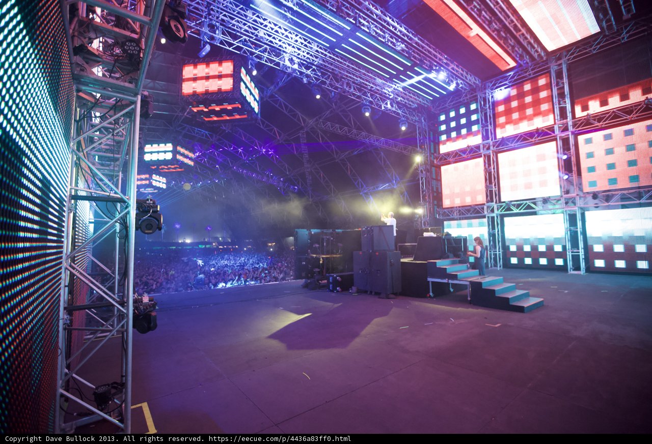 Urban Lightshow at Coachella