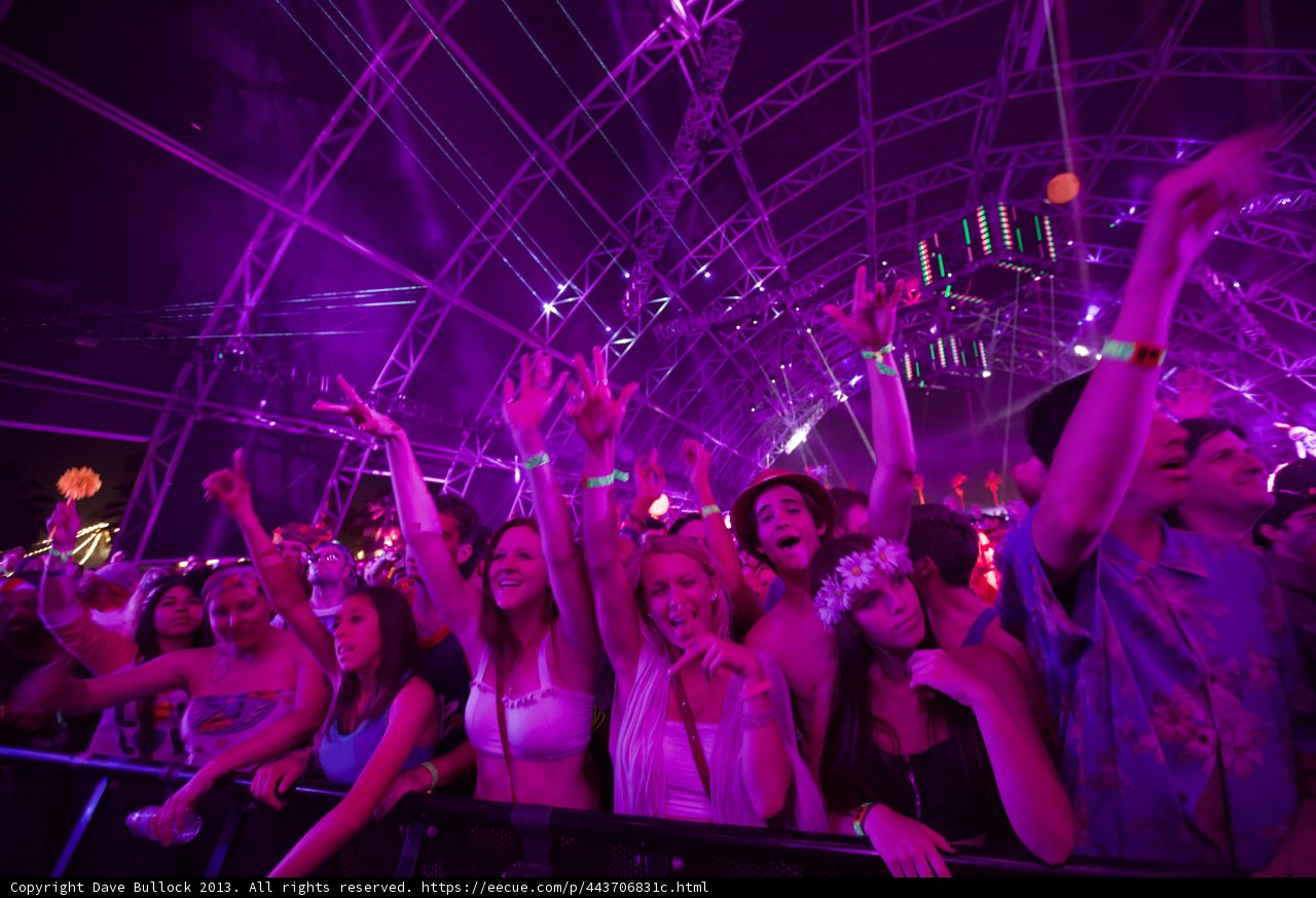 Coachella Crowd Goes Wild