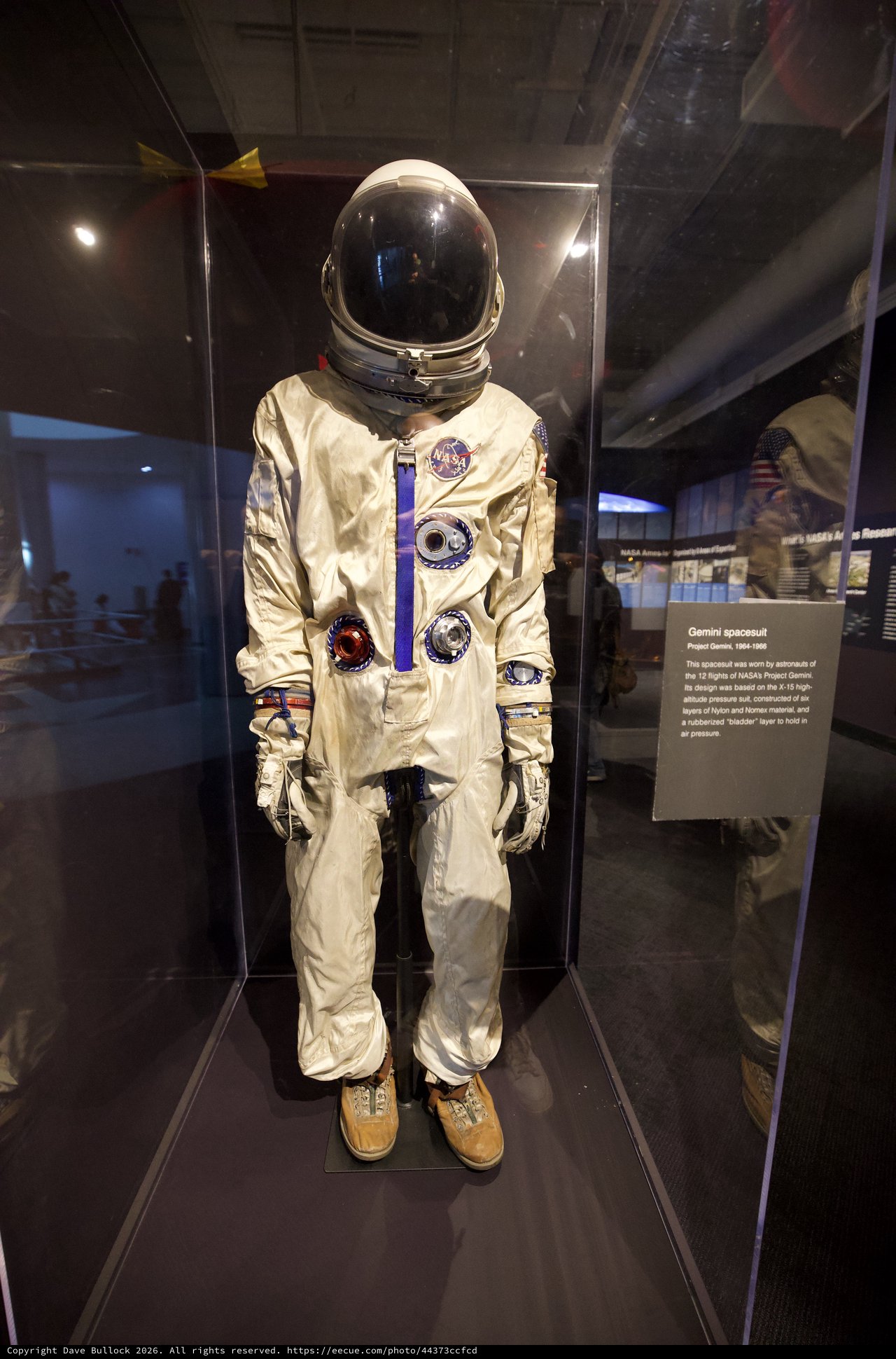 Gemini Spacesuit Display at Chabot Space Center