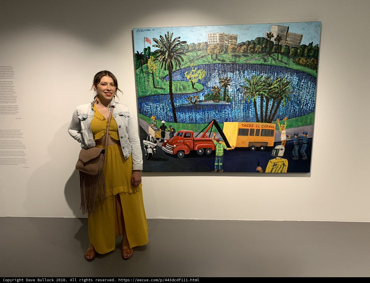 Standing Next to Bus Painting