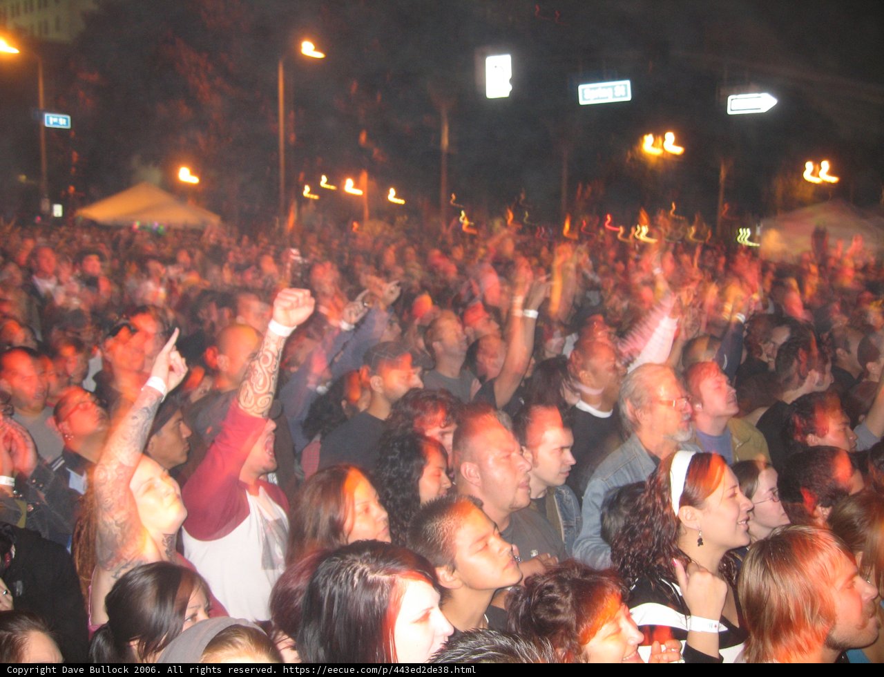 Urban Concert Crowd