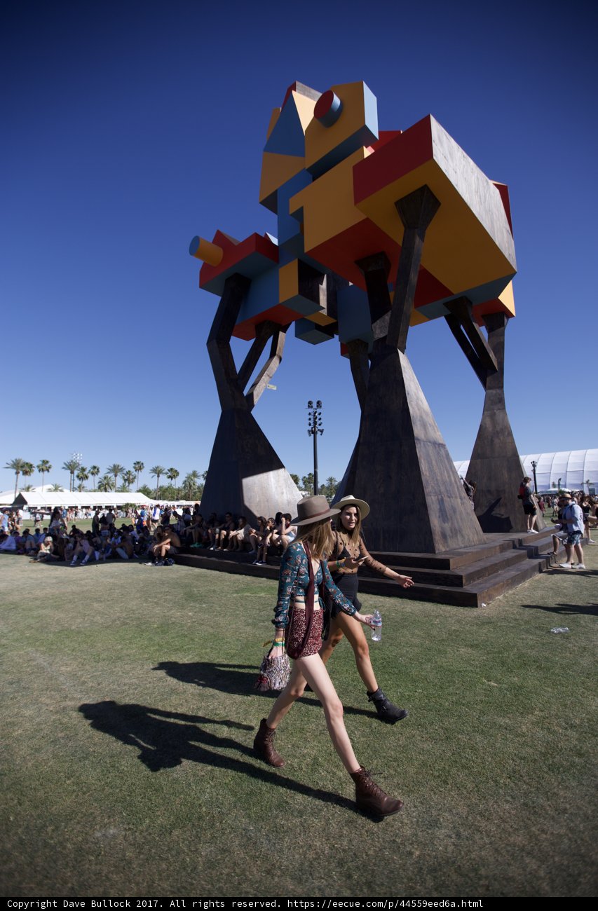 Walking among Sculptures