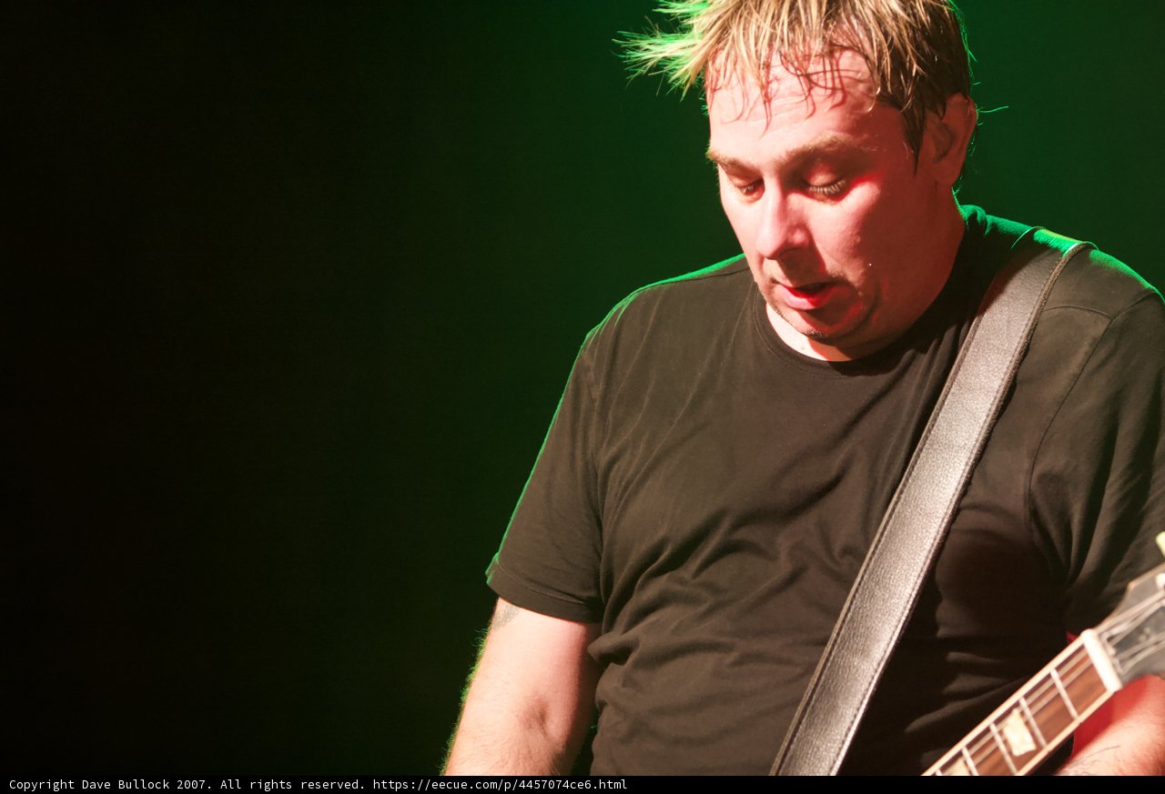 Rocking Out on Stage with Bad Religion
