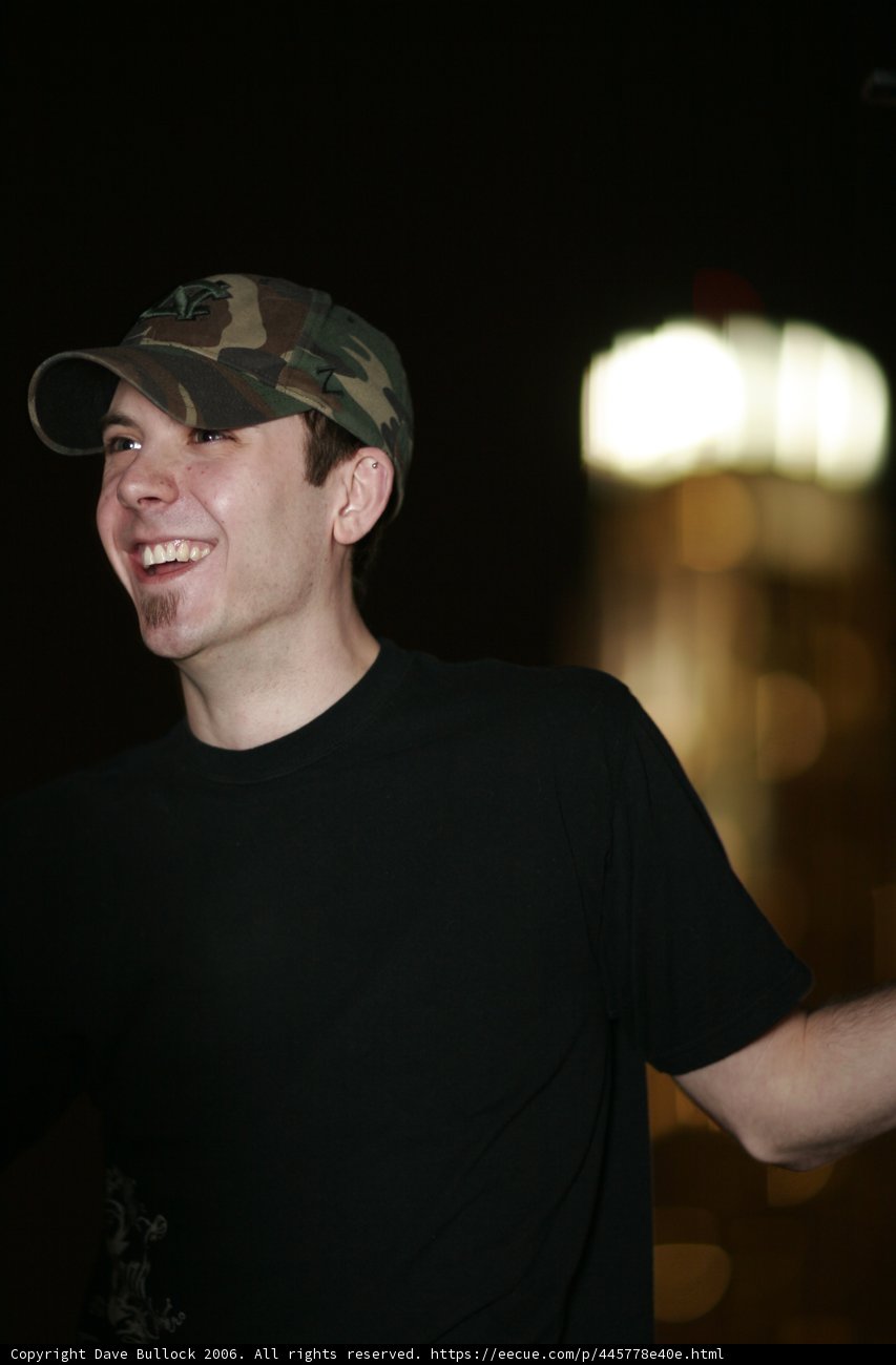 A Happy Man in His Cap