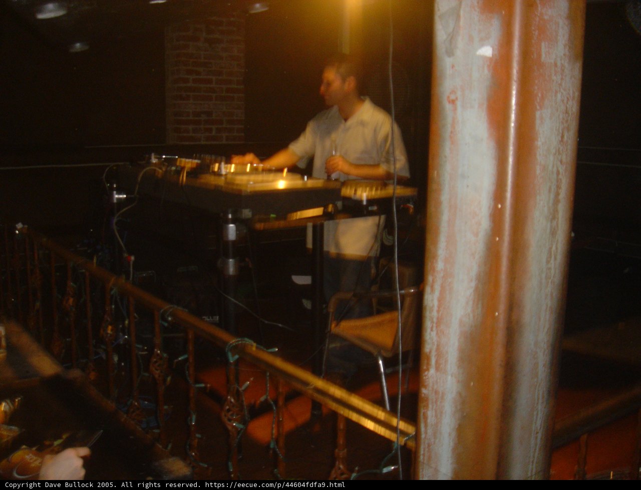 DJ Set in an Urban Room