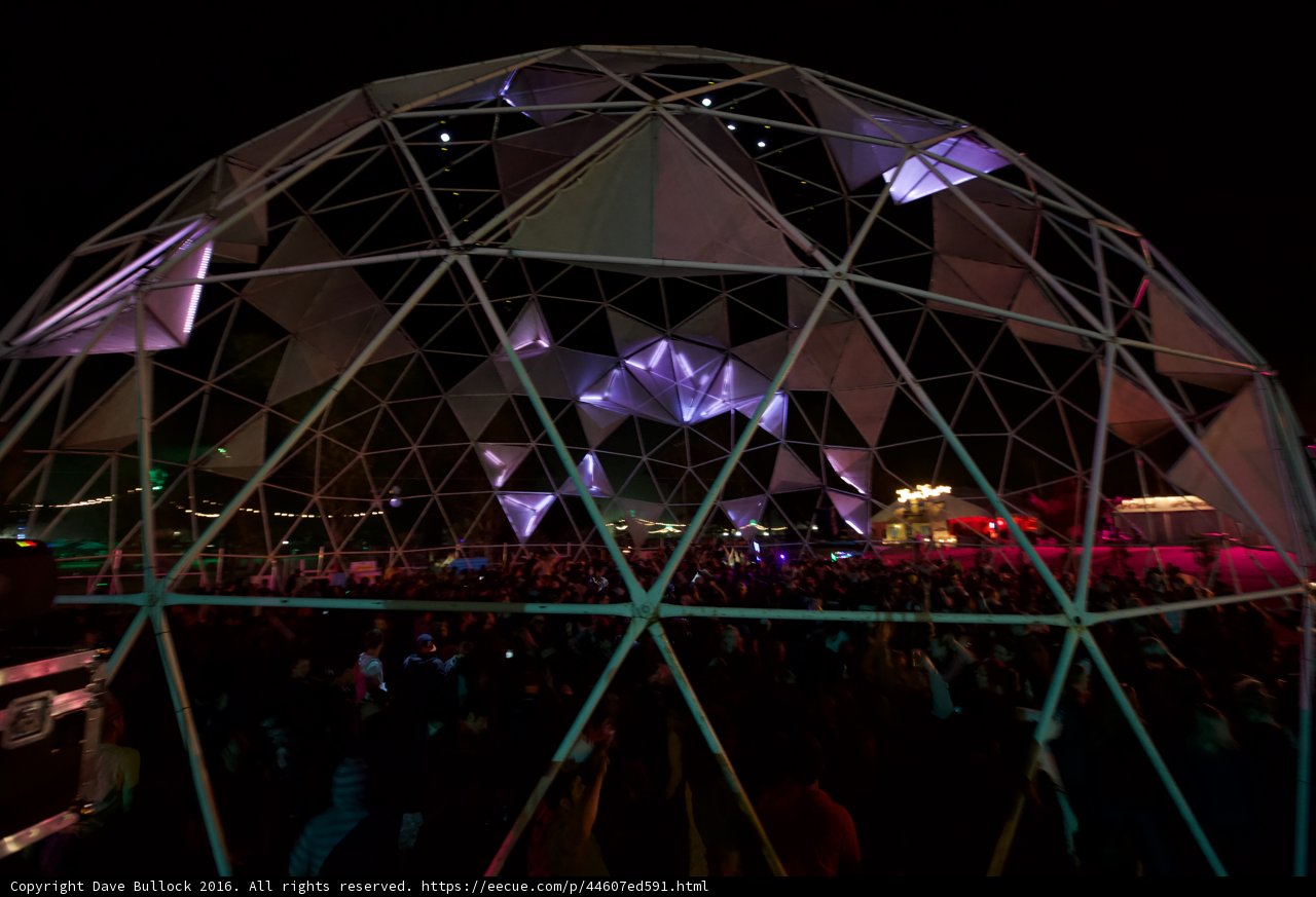 Illuminated Dome at Coachella