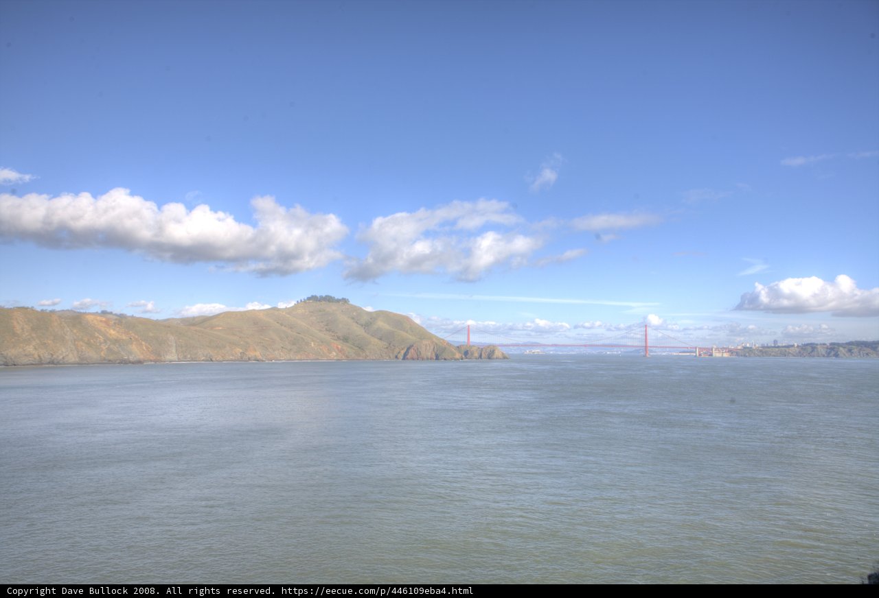 A Spectacular View of Golden Gate Bridge from the Water