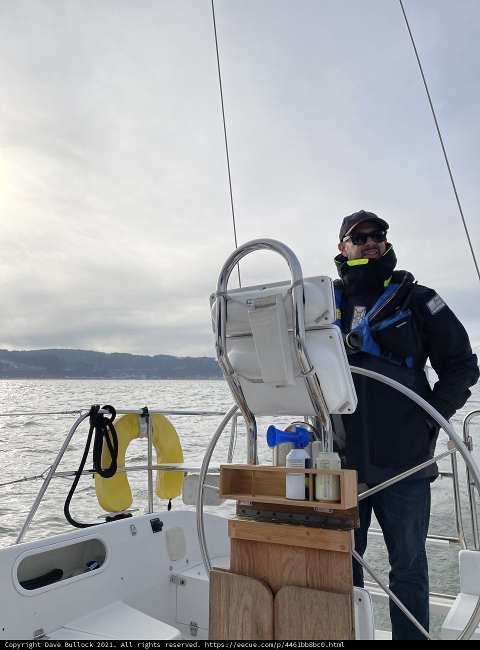 Captain Dave in the Bay
