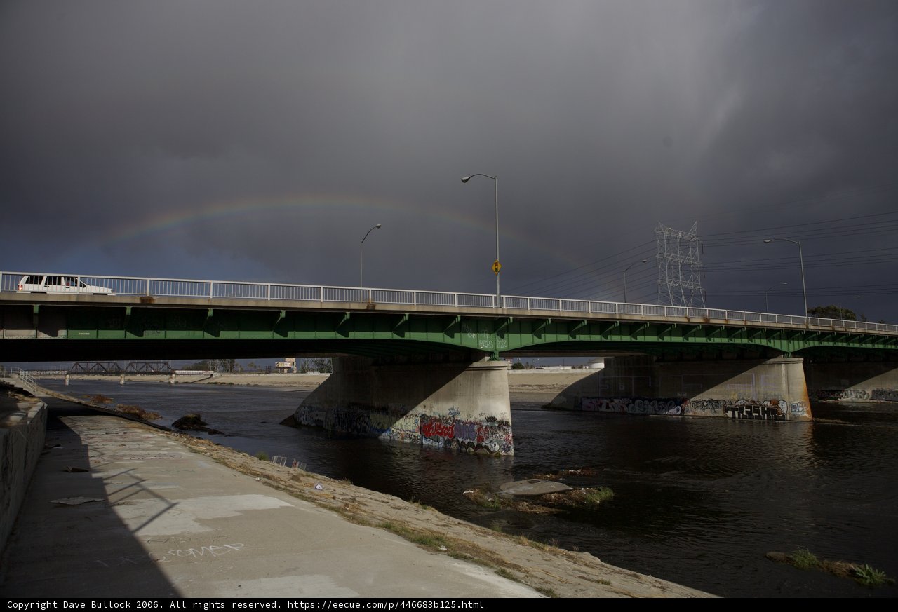 Rainbow Over the Bridge