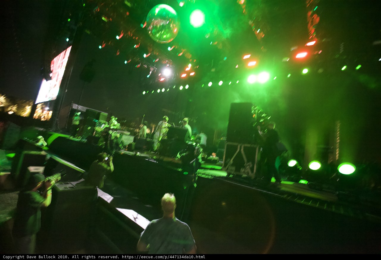 Rocking the Stage with Vibrant Lights
