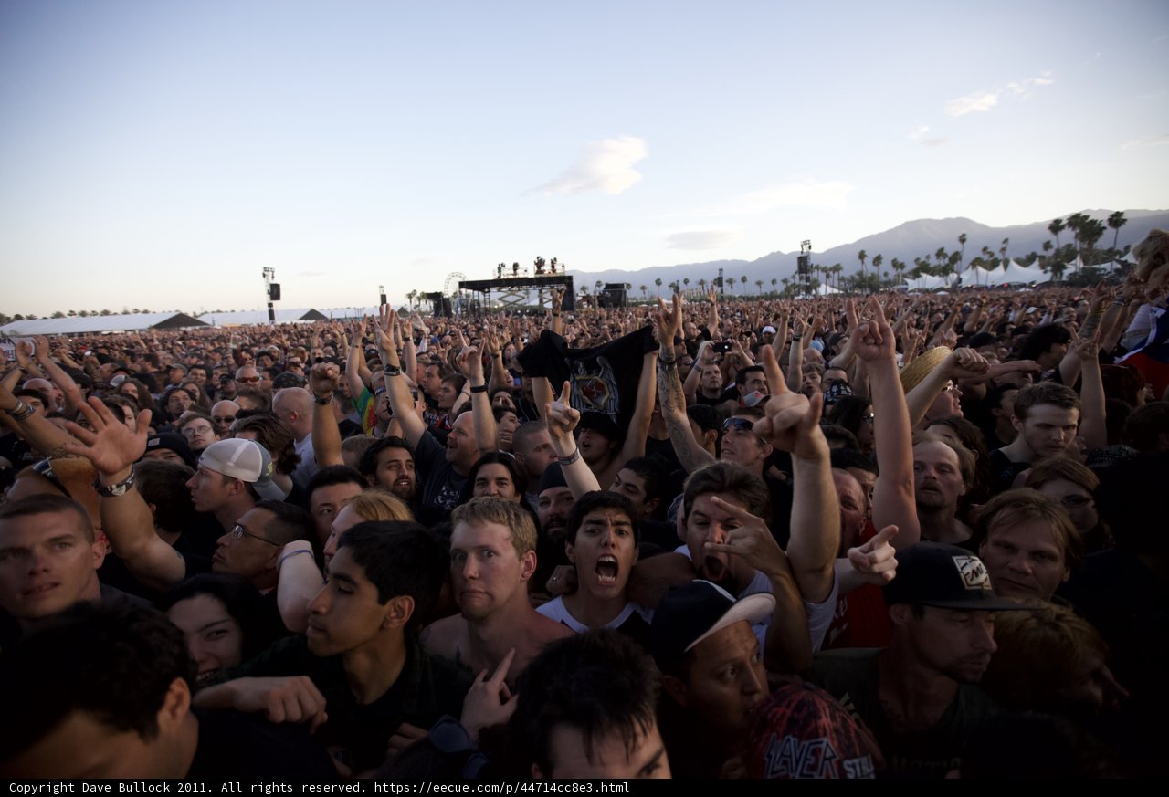 Massive crowd at Big Four Festival
