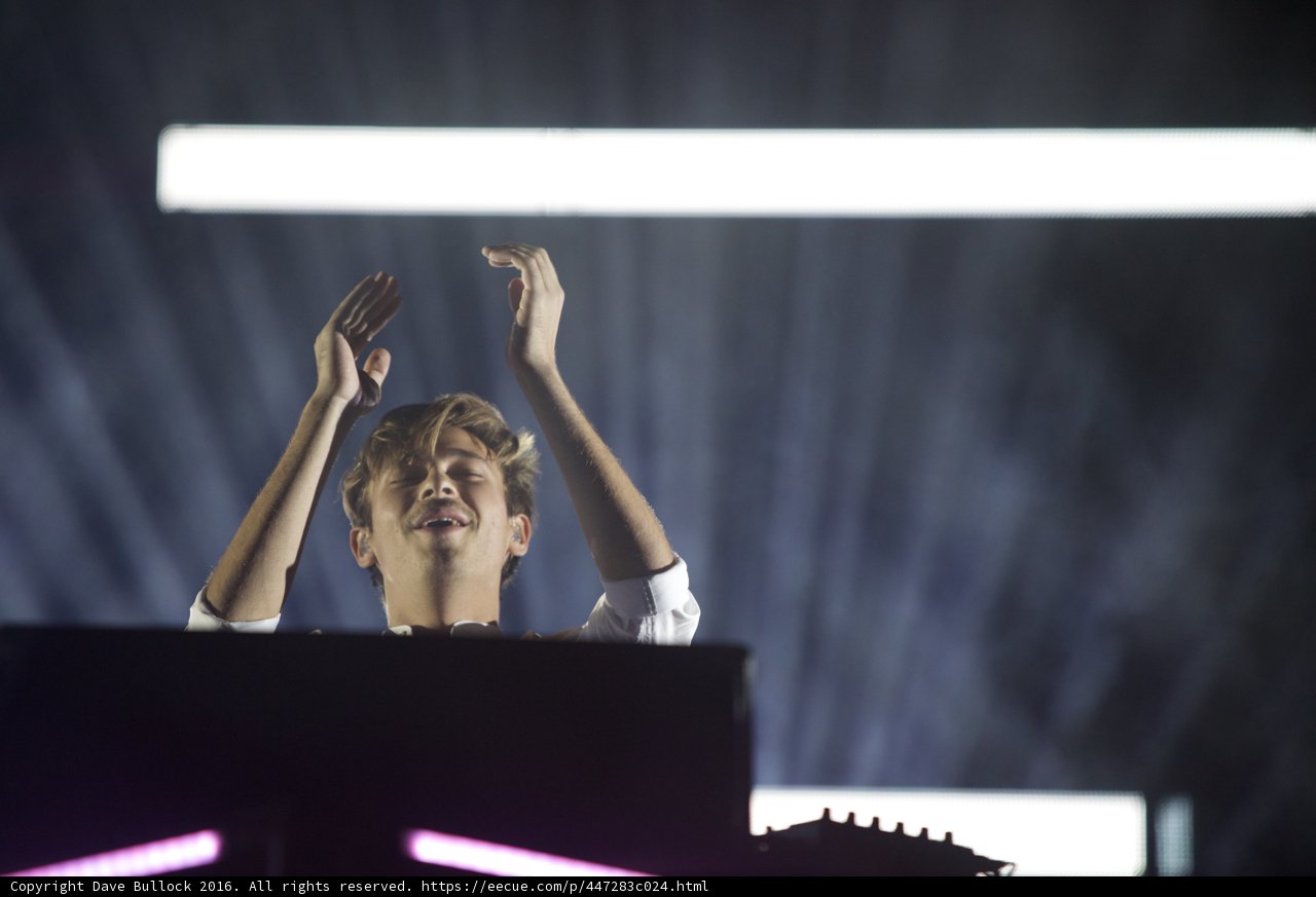 Triumphant Man at Coachella Concert