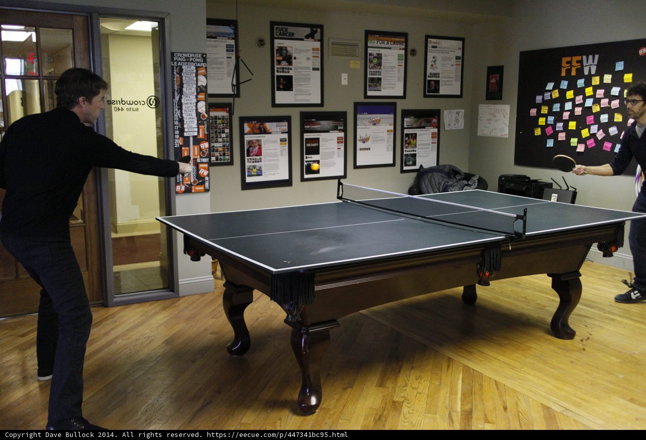 Ping Pong Tournament at the Doorway of Art