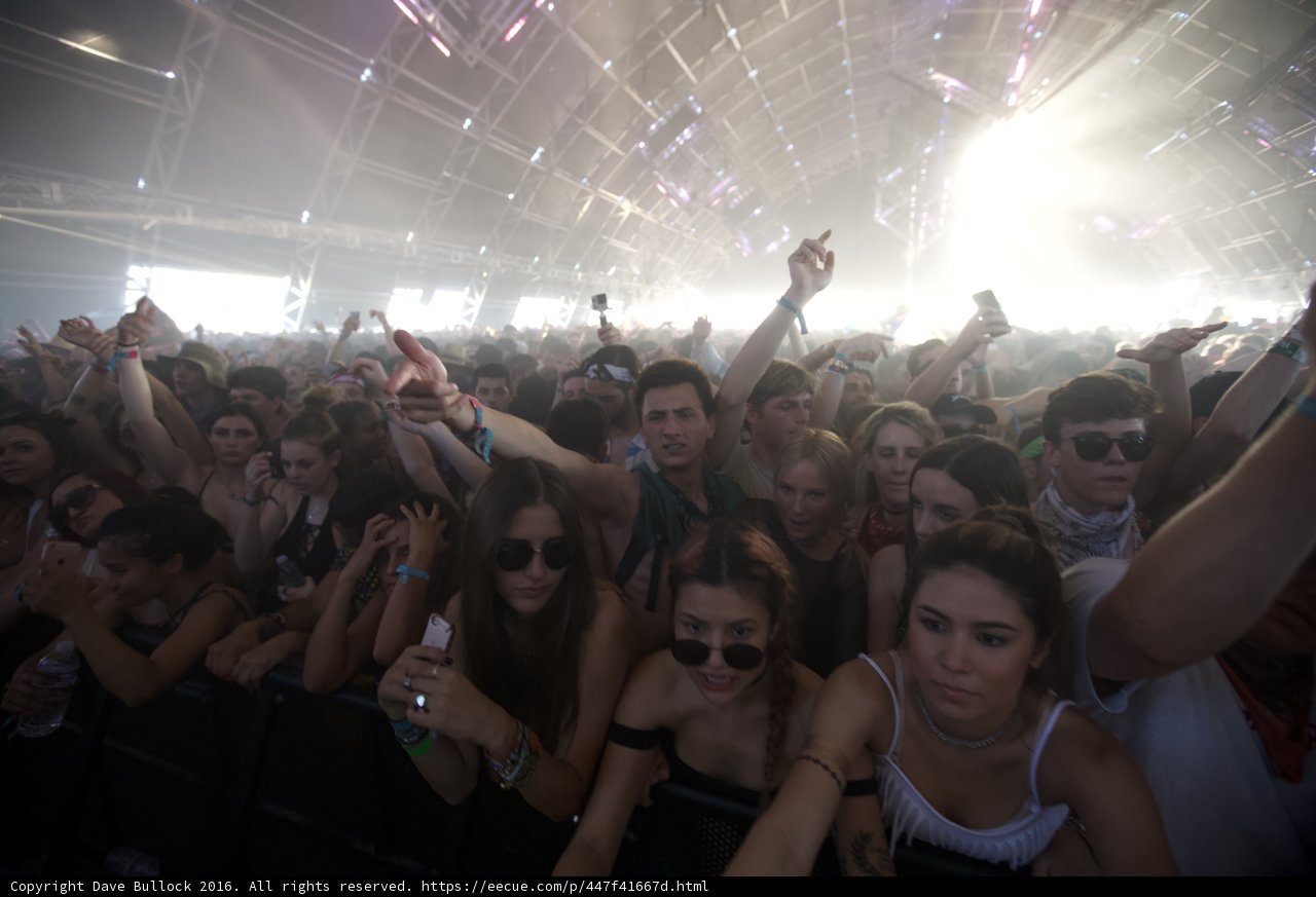 Crowd Goes Wild at Coachella Concert
