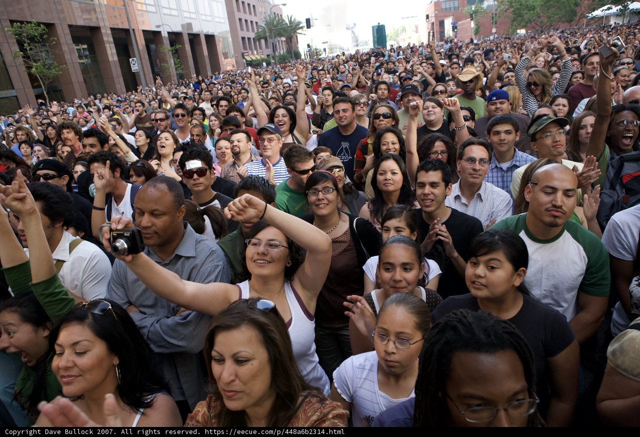 Roaming through the Crowd
