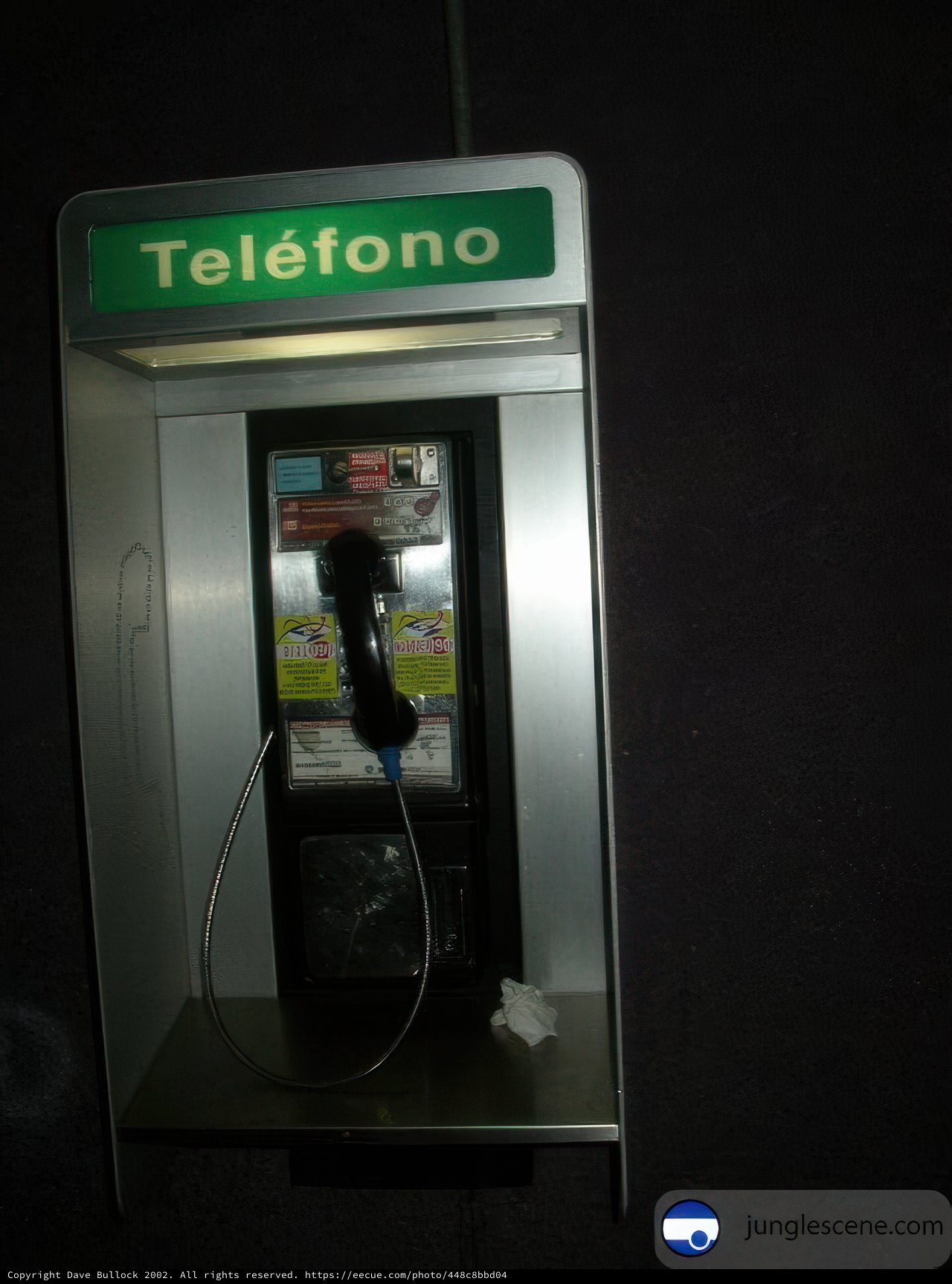 Old Pay Phone in Ensenada