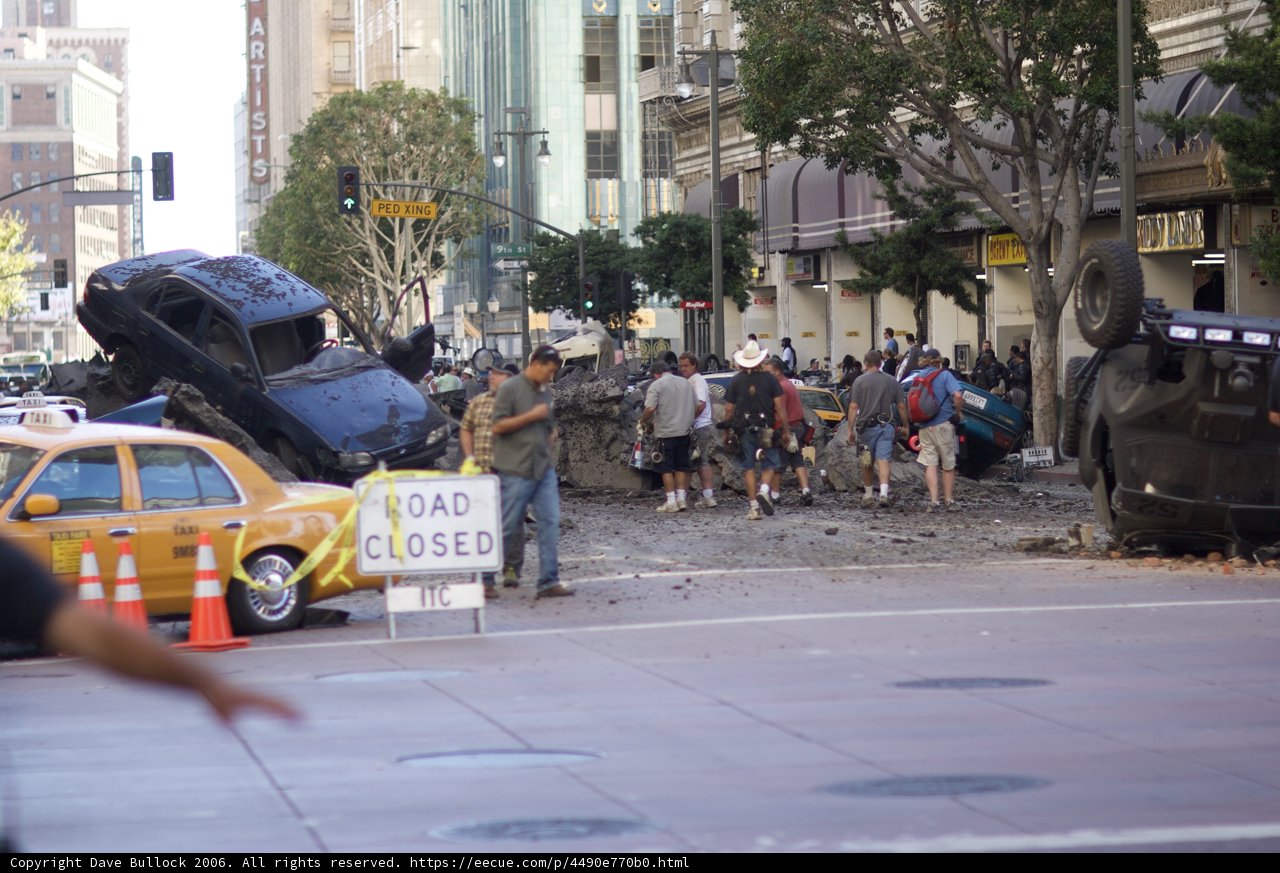 Gotham's Streets in Los Angeles
