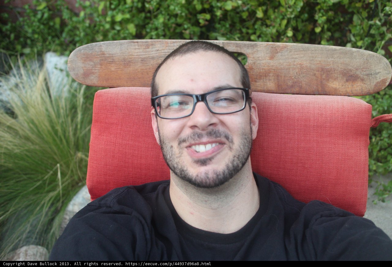 Portrait of a Happy Man with Glasses and Beard