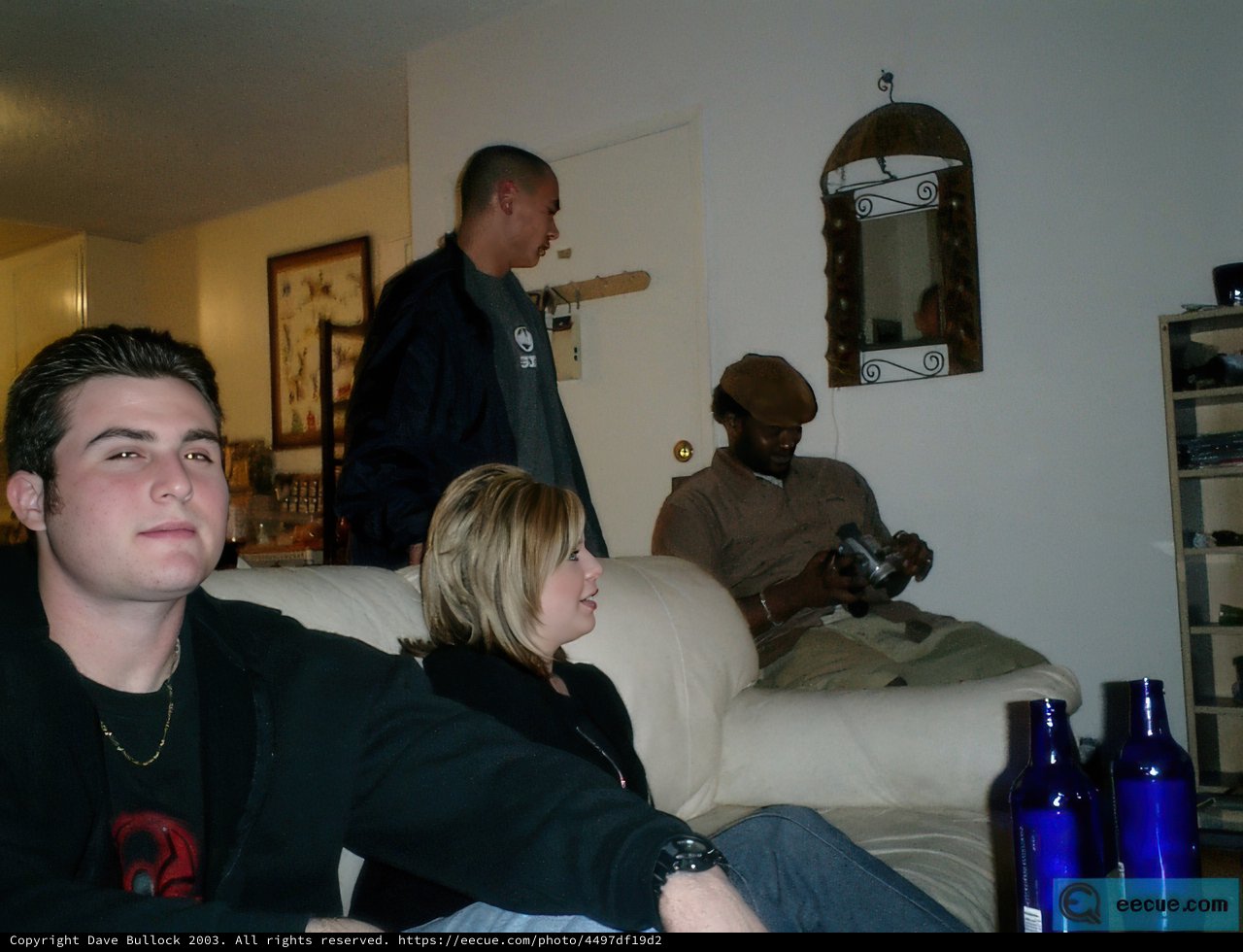 Portrait of Dustin B in His Living Room