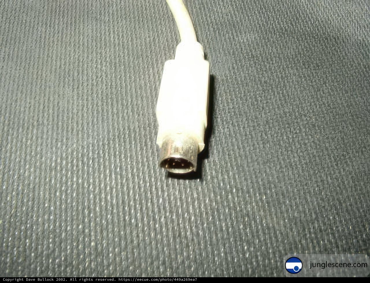 White USB Cable with Adapter Plug