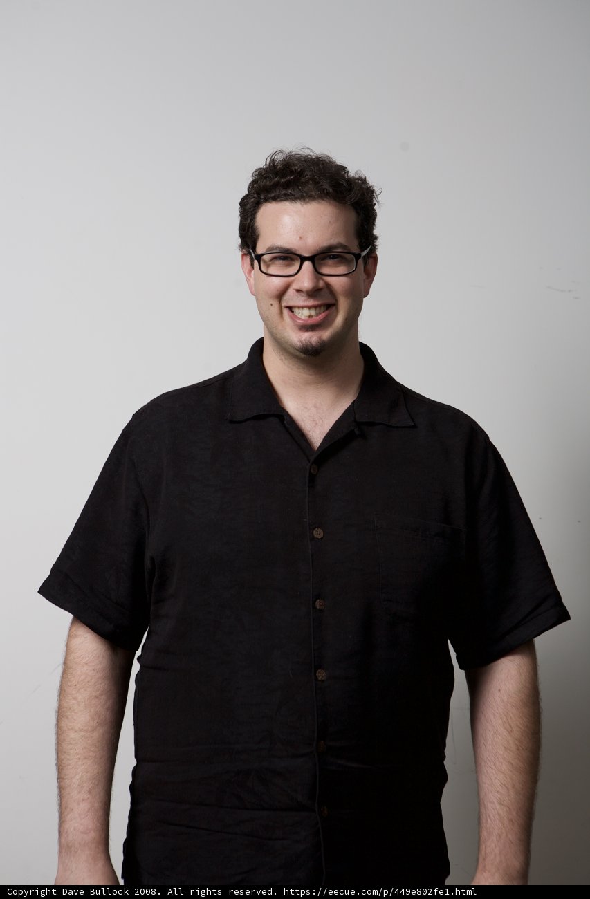 Portrait of a Happy Man in Glasses