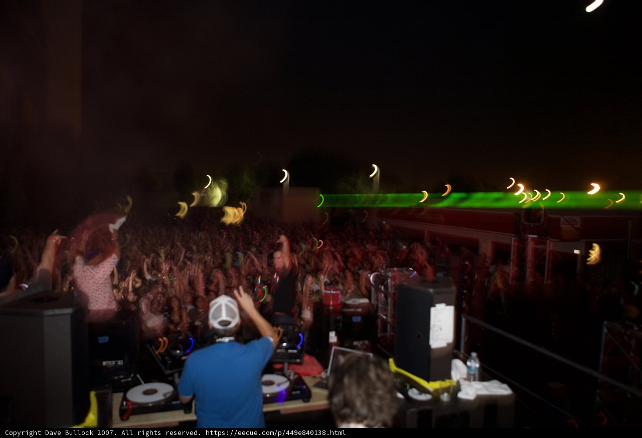 EDC 2007: A Night of Lights and Beats