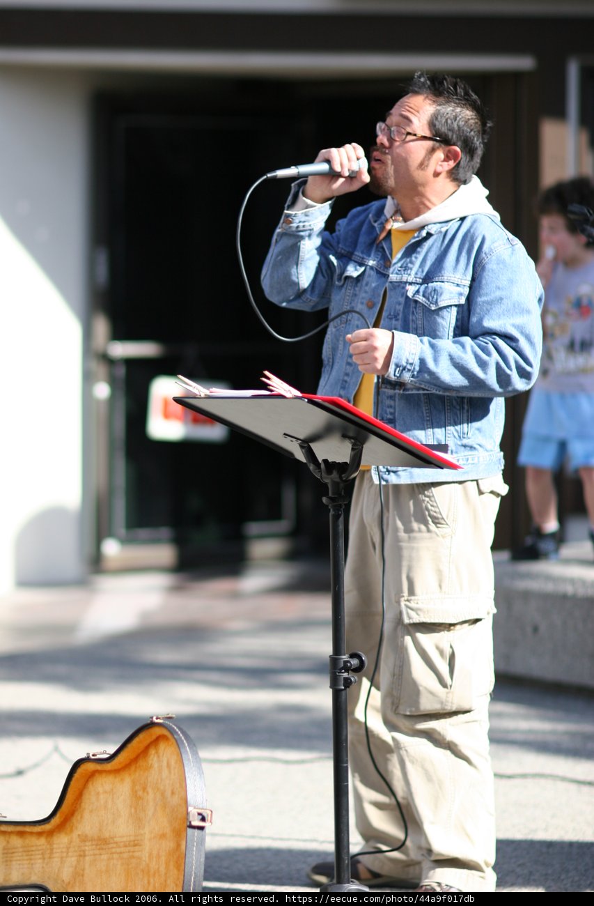 Microphone in Hand