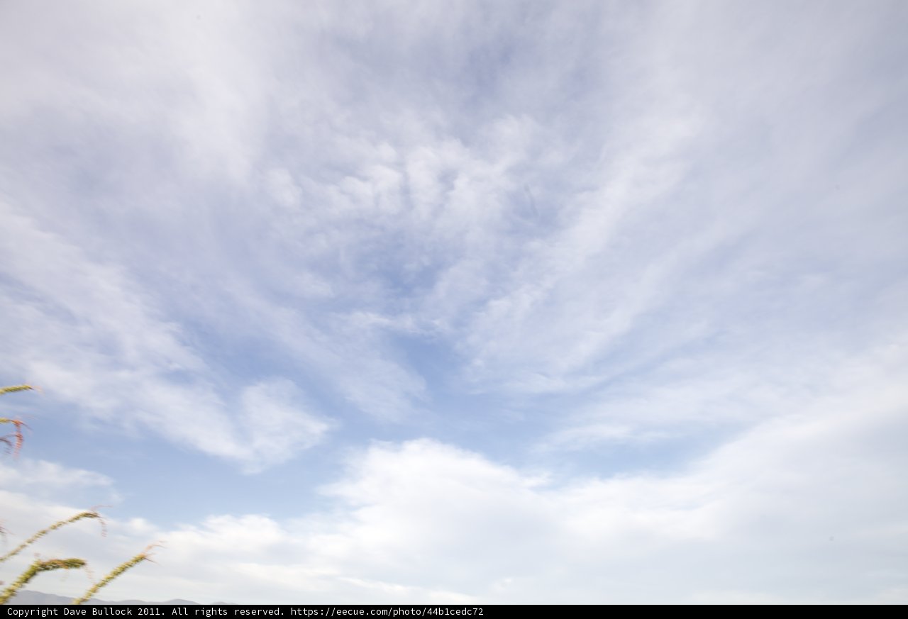Azure Sky on Top of the World