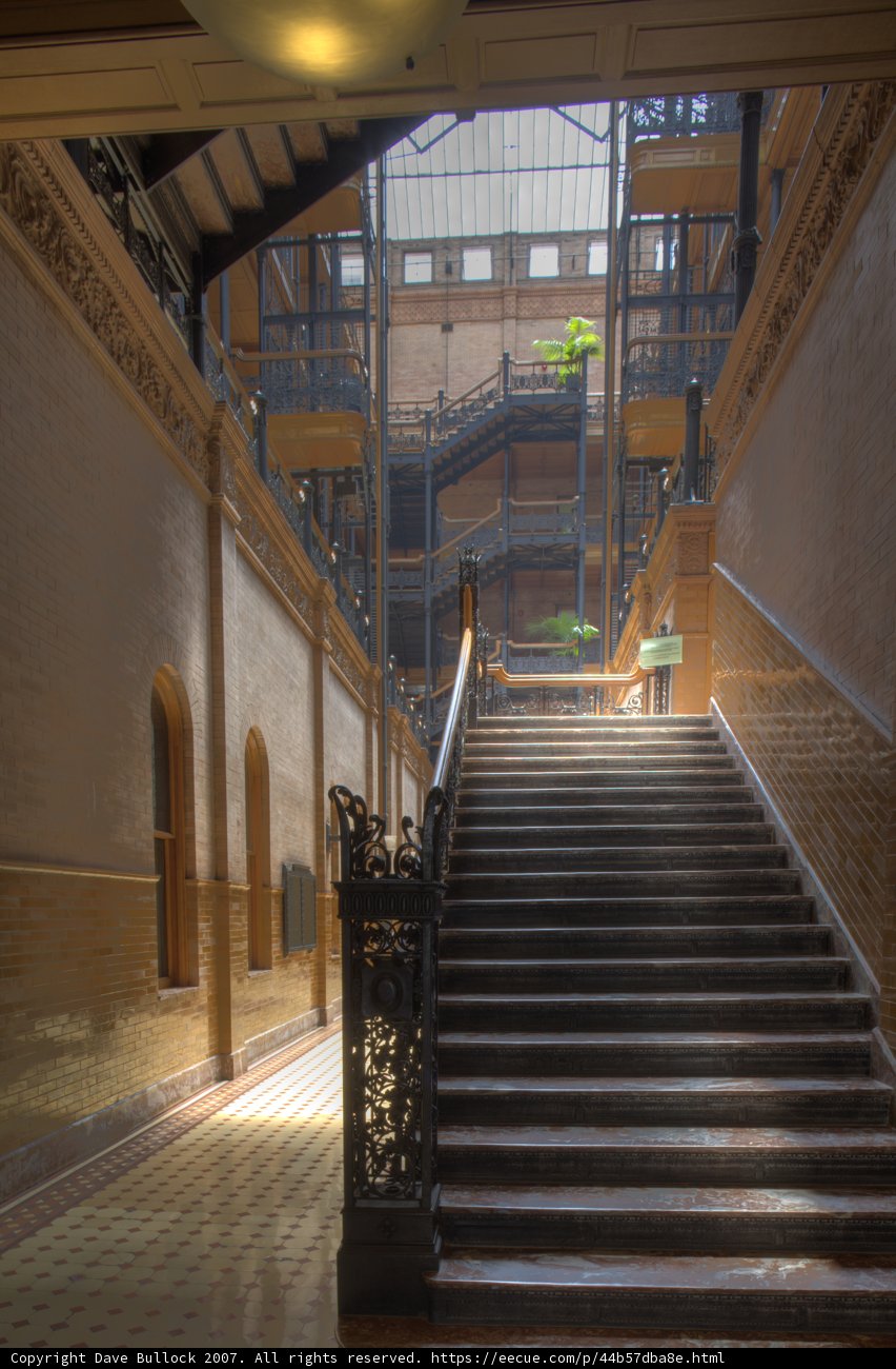 Bradbury Building Interior
