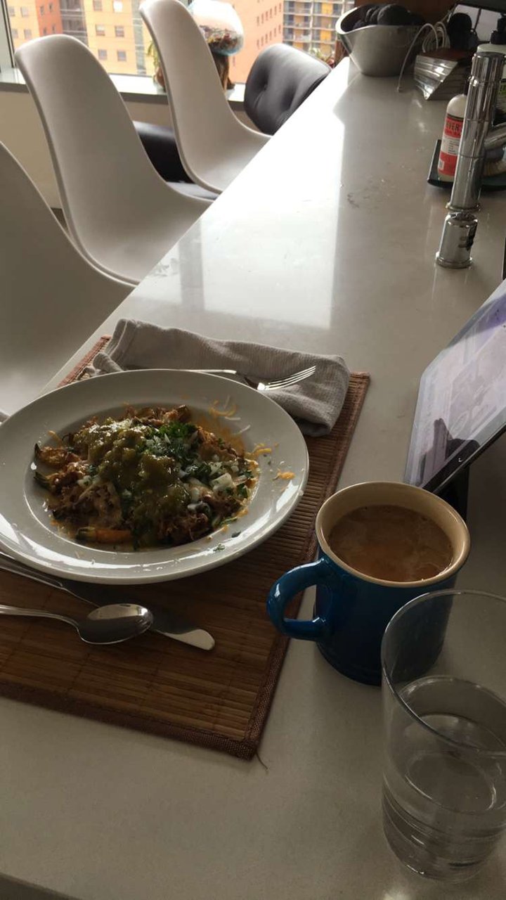 Delicious Meal on a White Plate