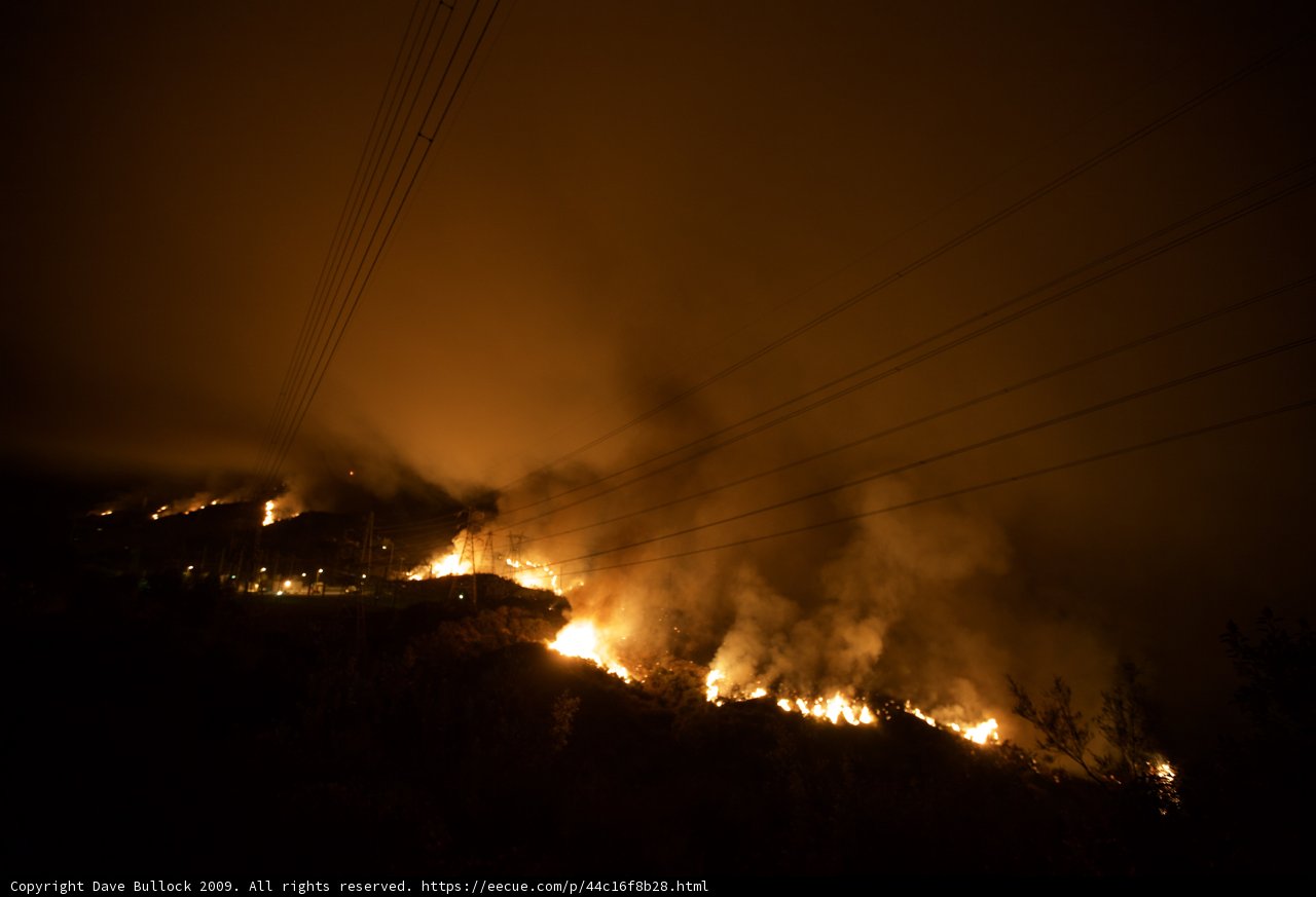 Hillside Blaze