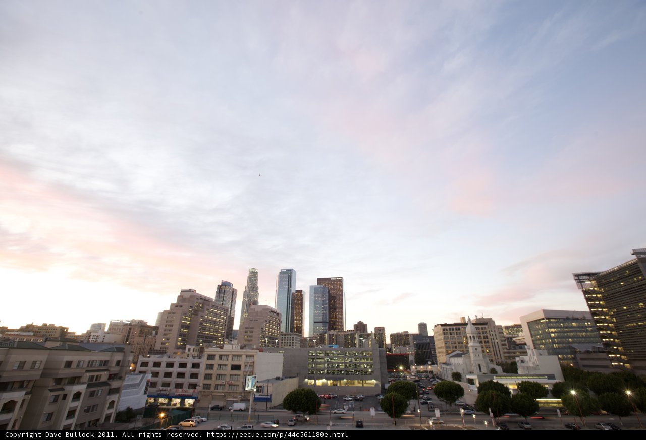 Cityscape at Sunset