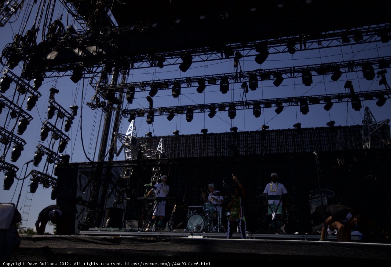 Santigold Rocks the Crowd at Coachella 2012