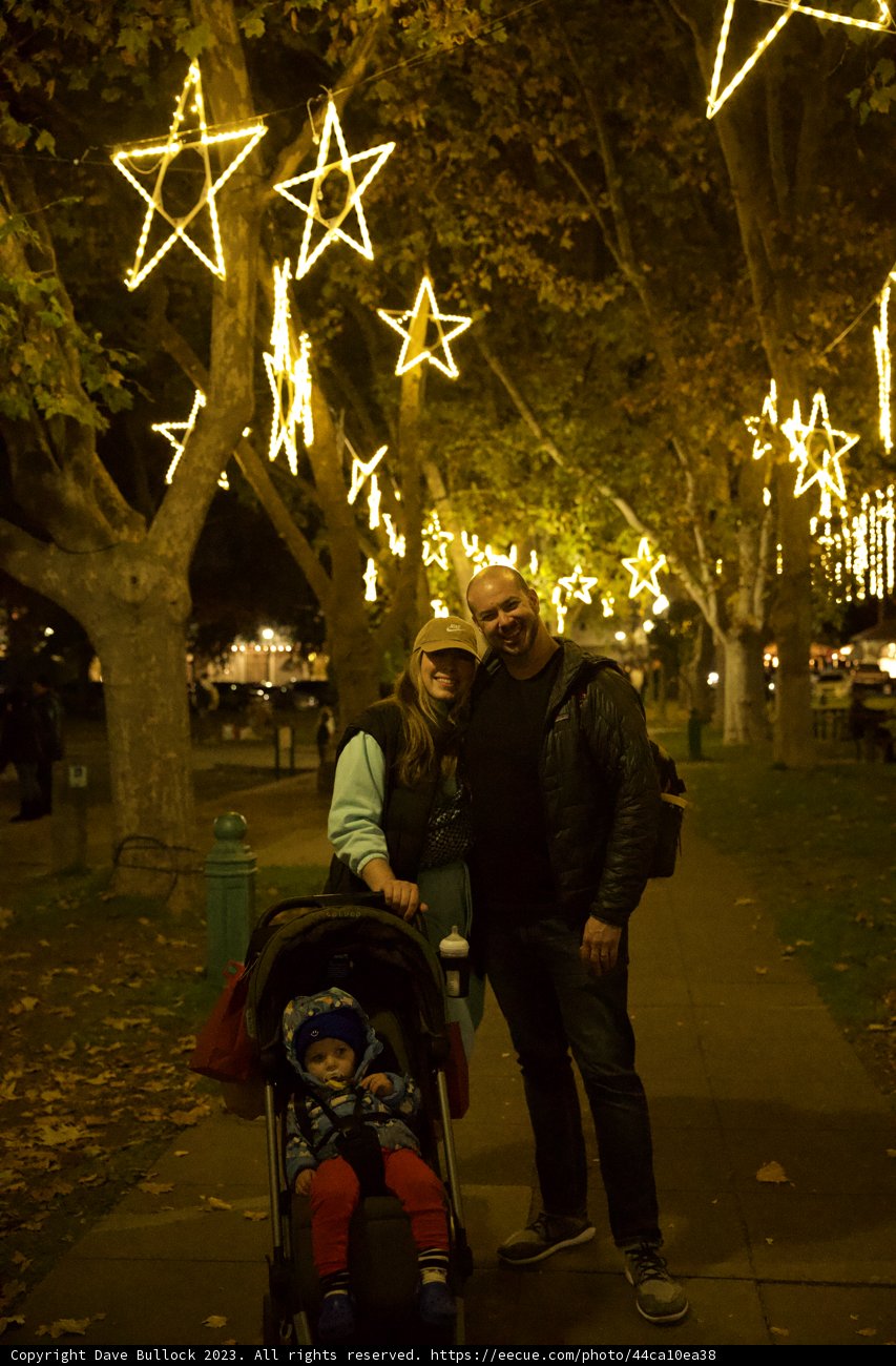Bright Nights and City Lights: An Urban Holiday Encounter