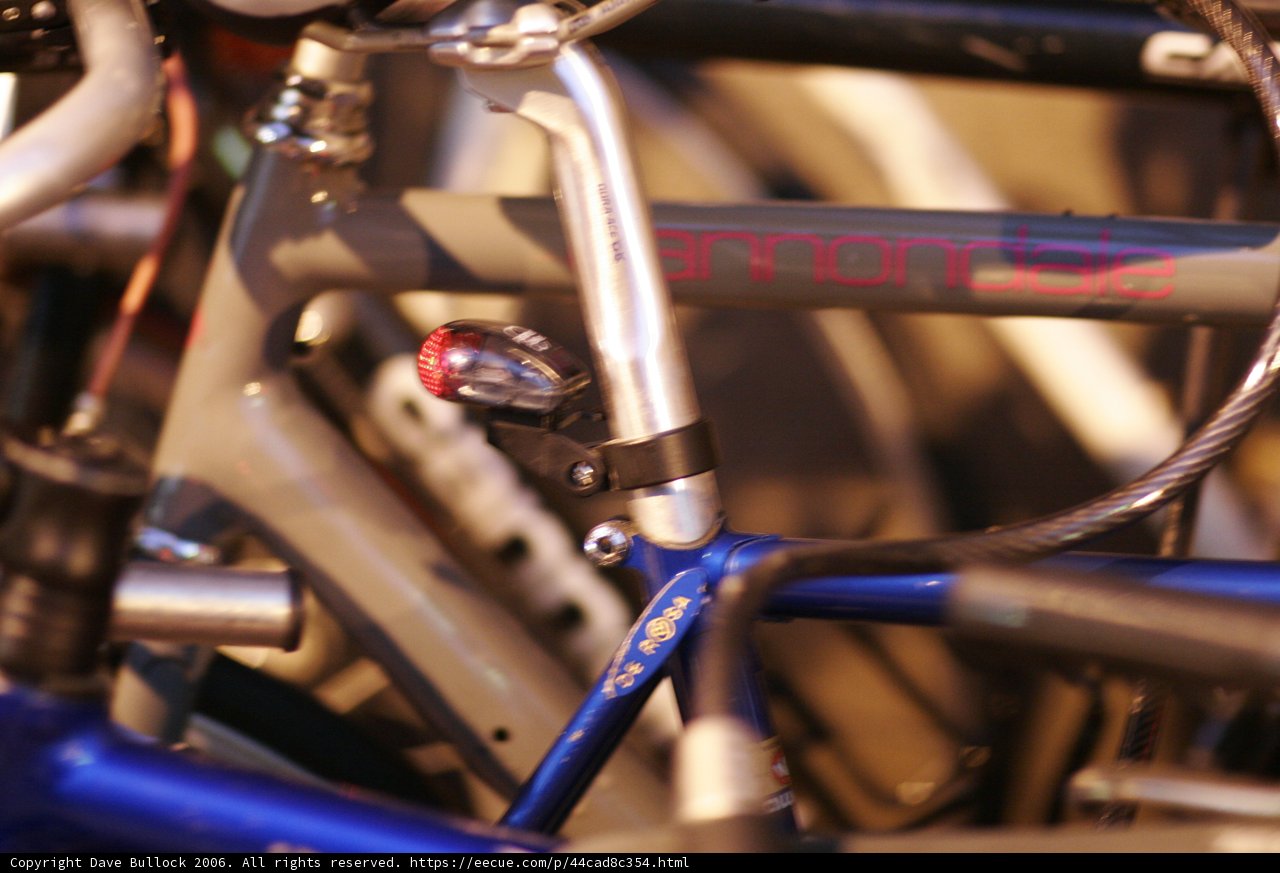 Red and Black Bike