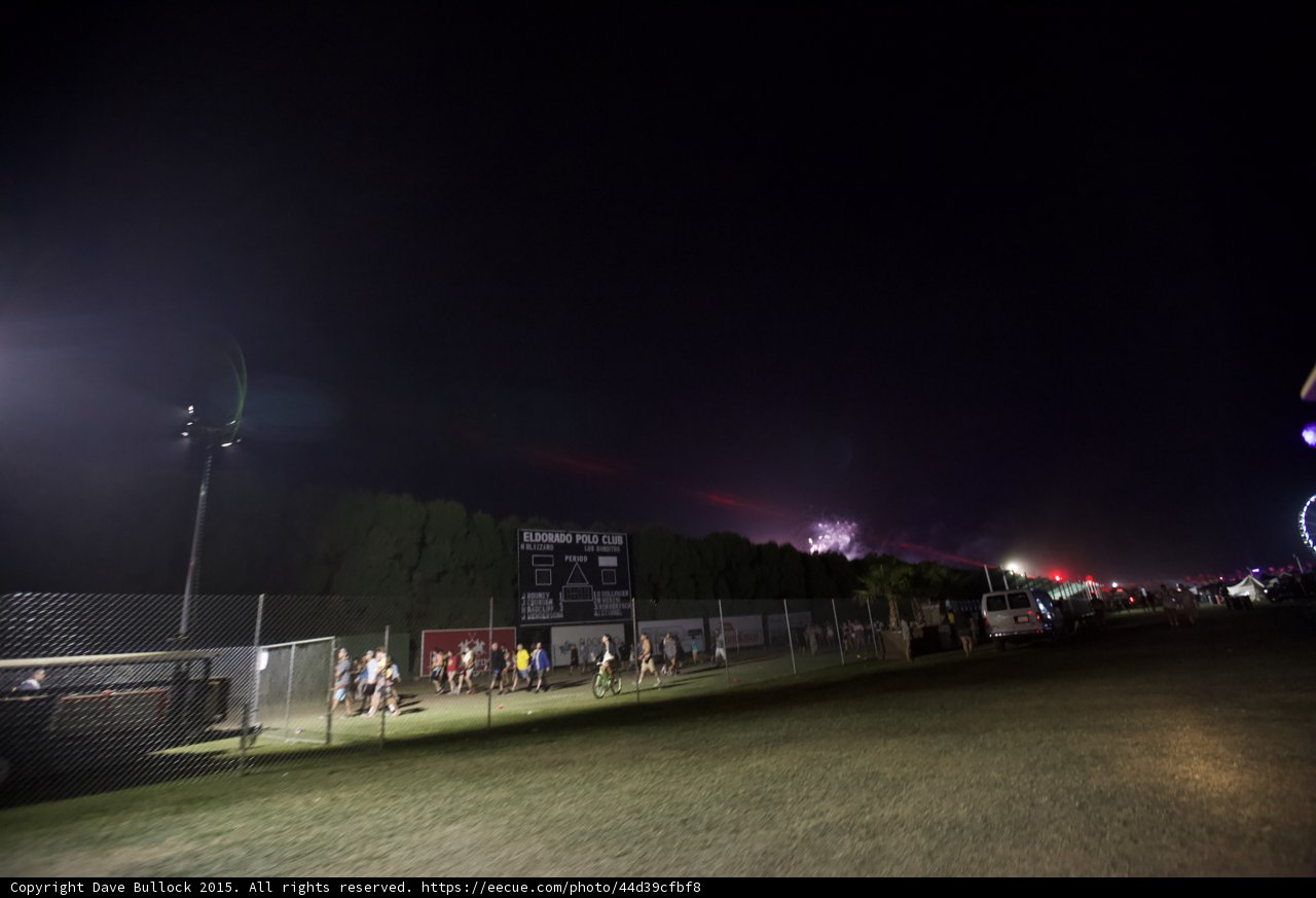 Polo Grounds at Night