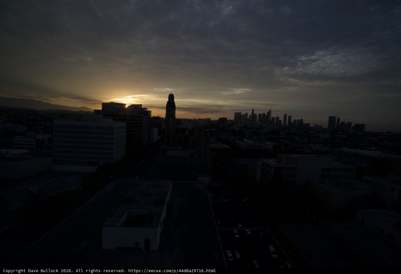 Sunset over the Metropolis