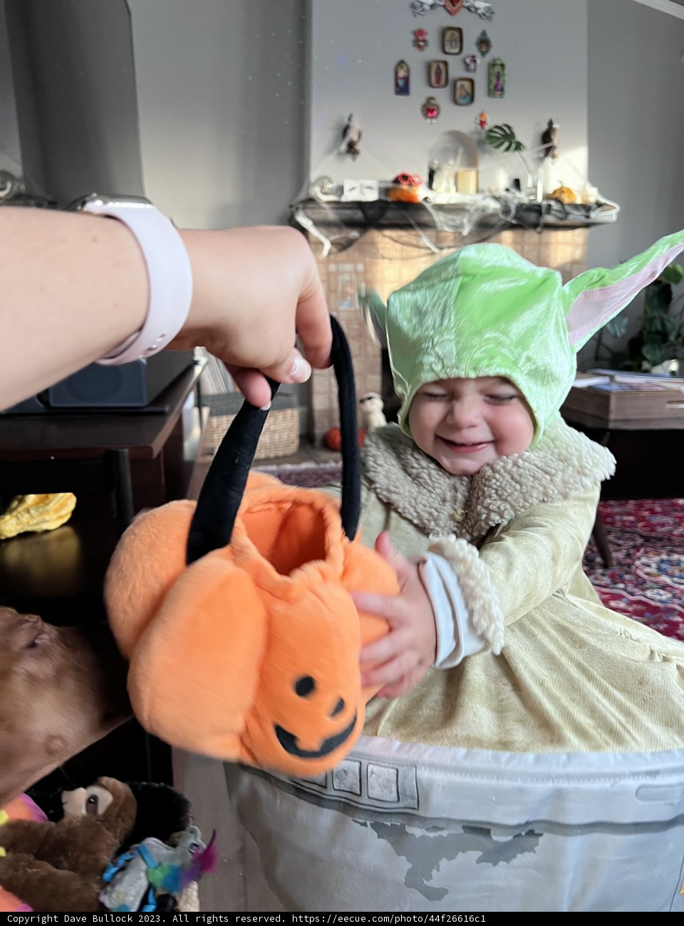 Halloween Cuddles: Wesley's First Costume