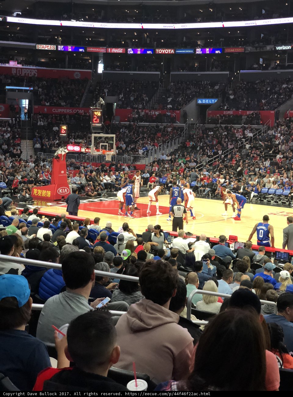 Court-side Chaos
