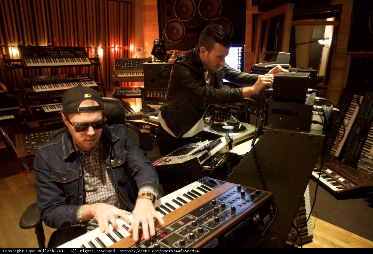 Keyboard Masters in the Studio